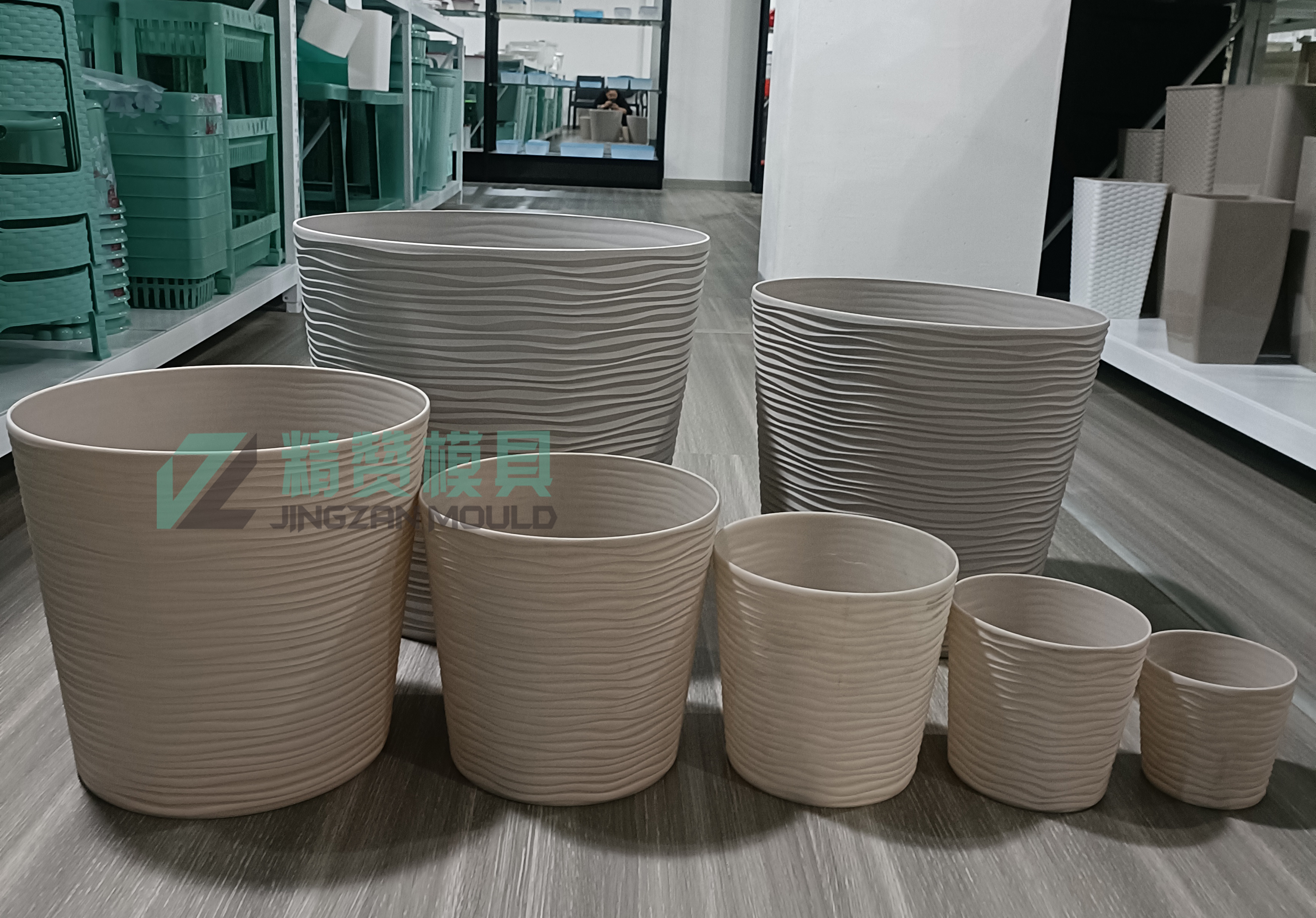 Plastic Injection Flower Pot  Mold