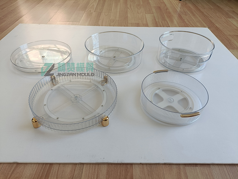 Plastic injection PET round turntable mould