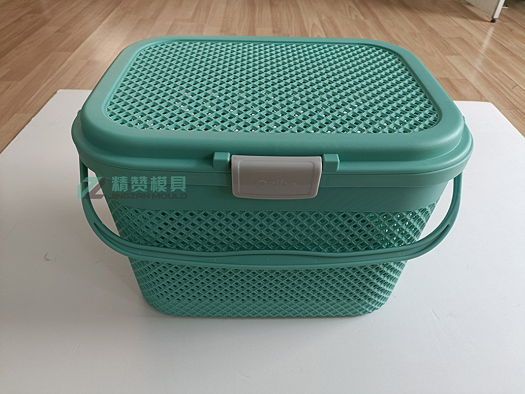 Plastic injection new pattern picnic basket mould 
