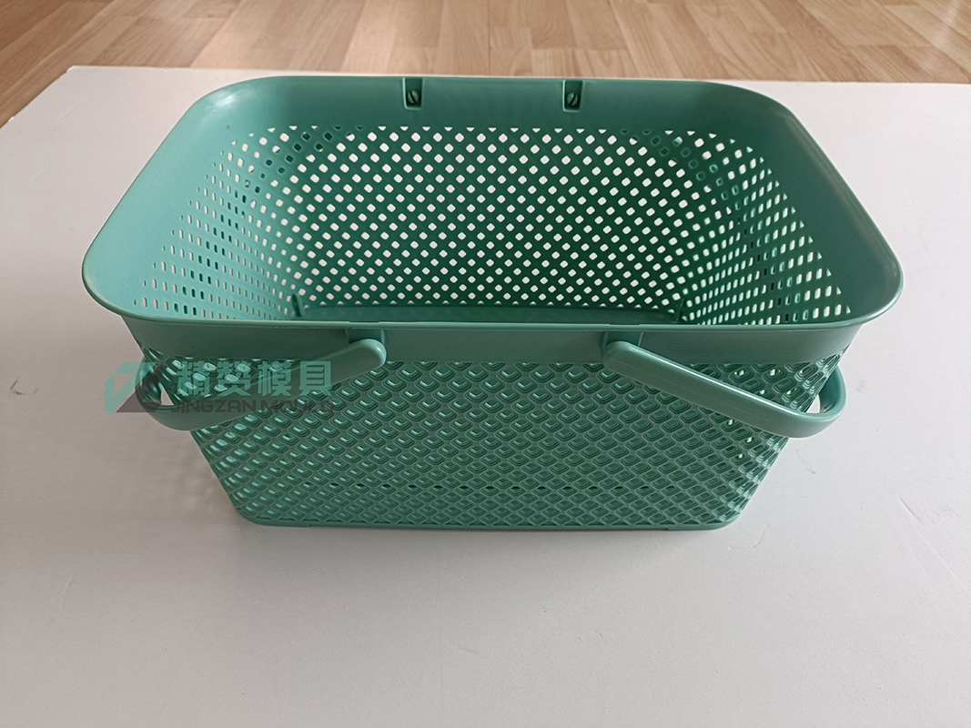 Plastic injection beautiful pattern basket mould 