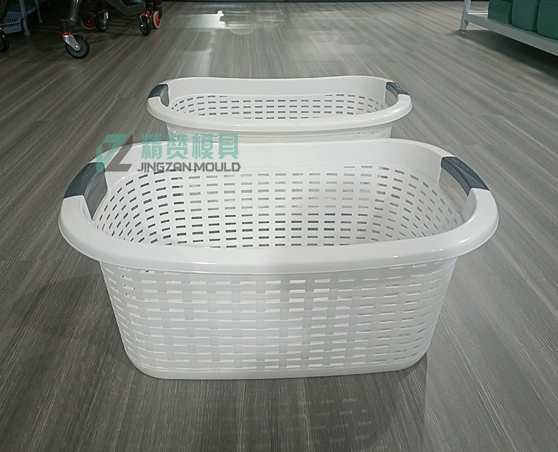 Plastic Injection big laundry basket mould 