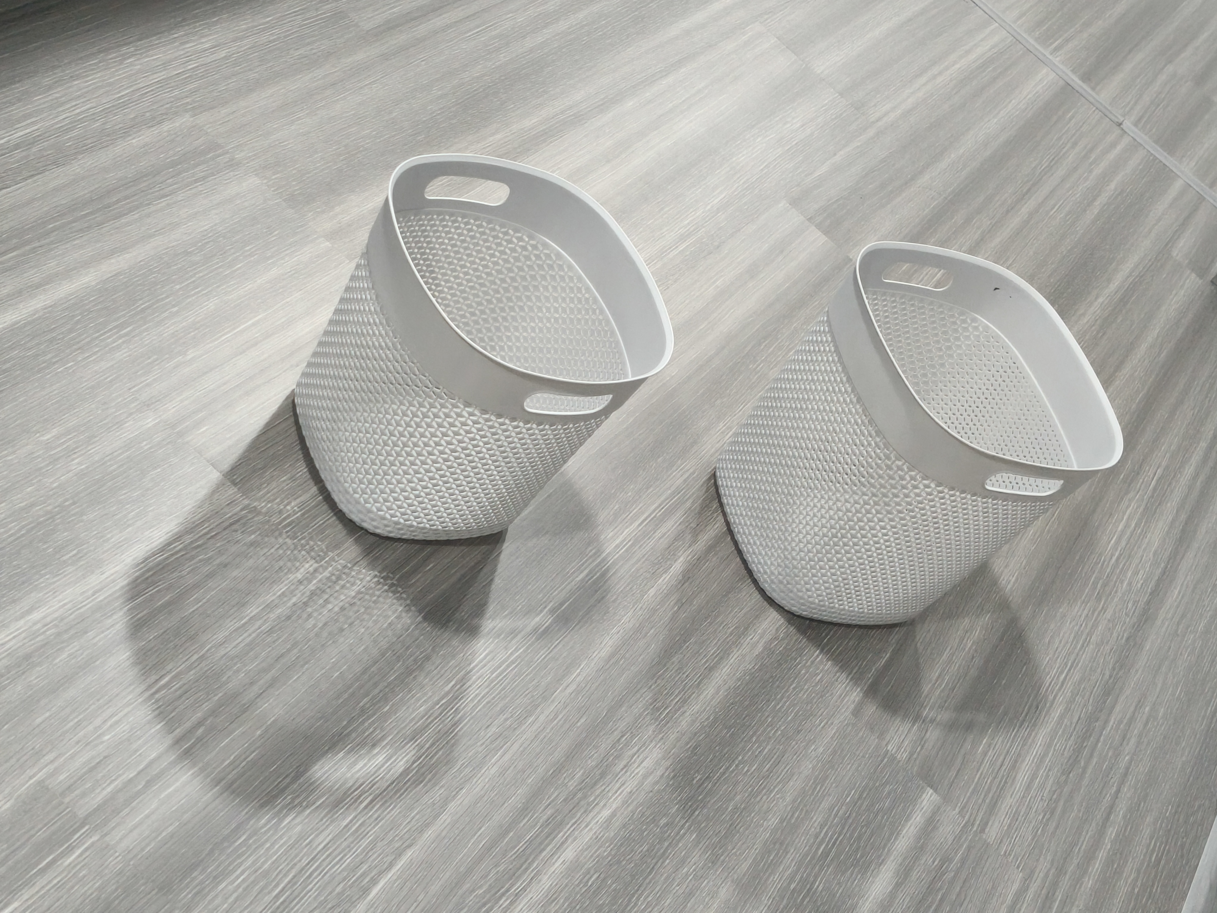 2 Size square trash can mould 