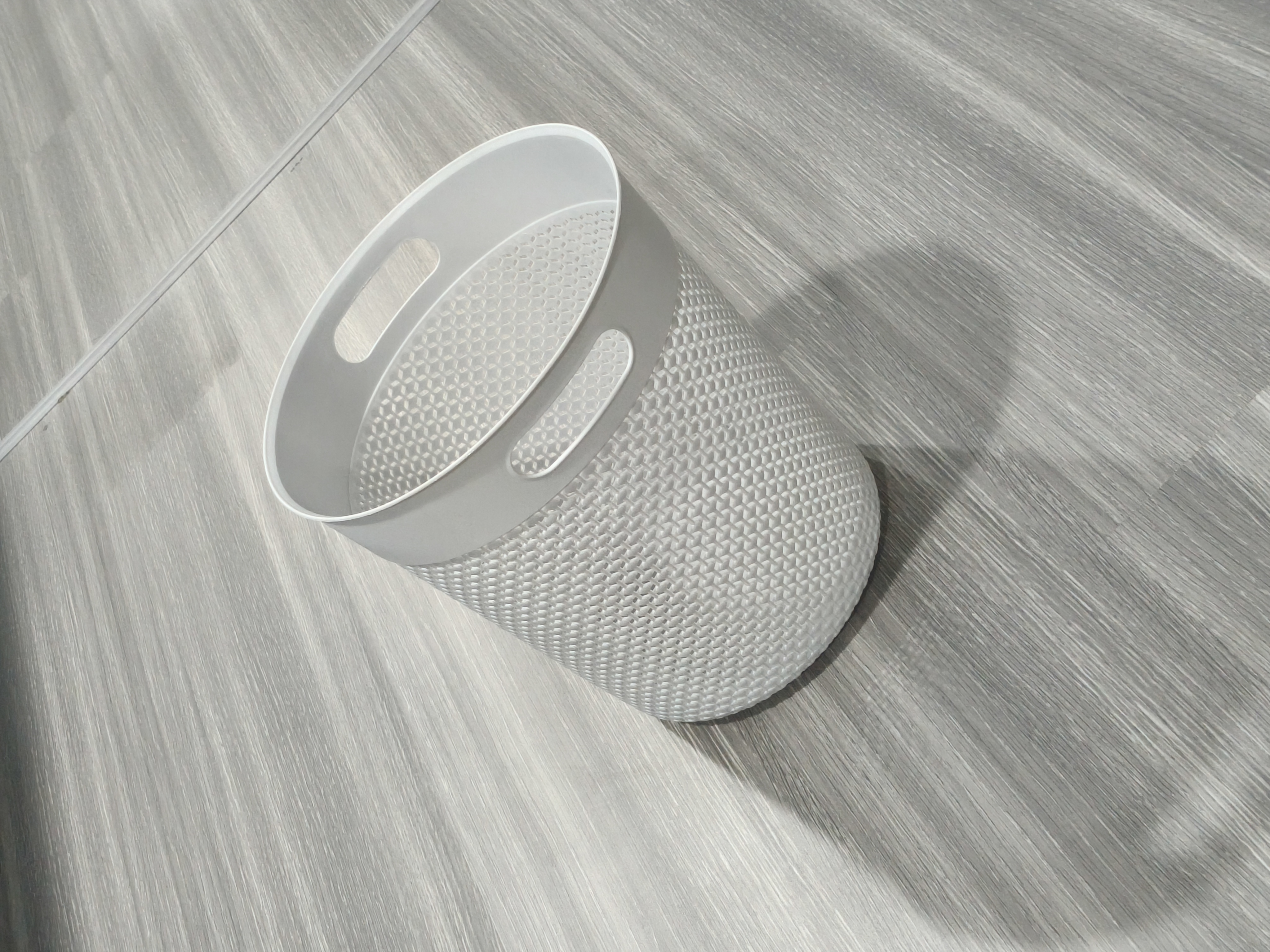 Plastic round trash can mould