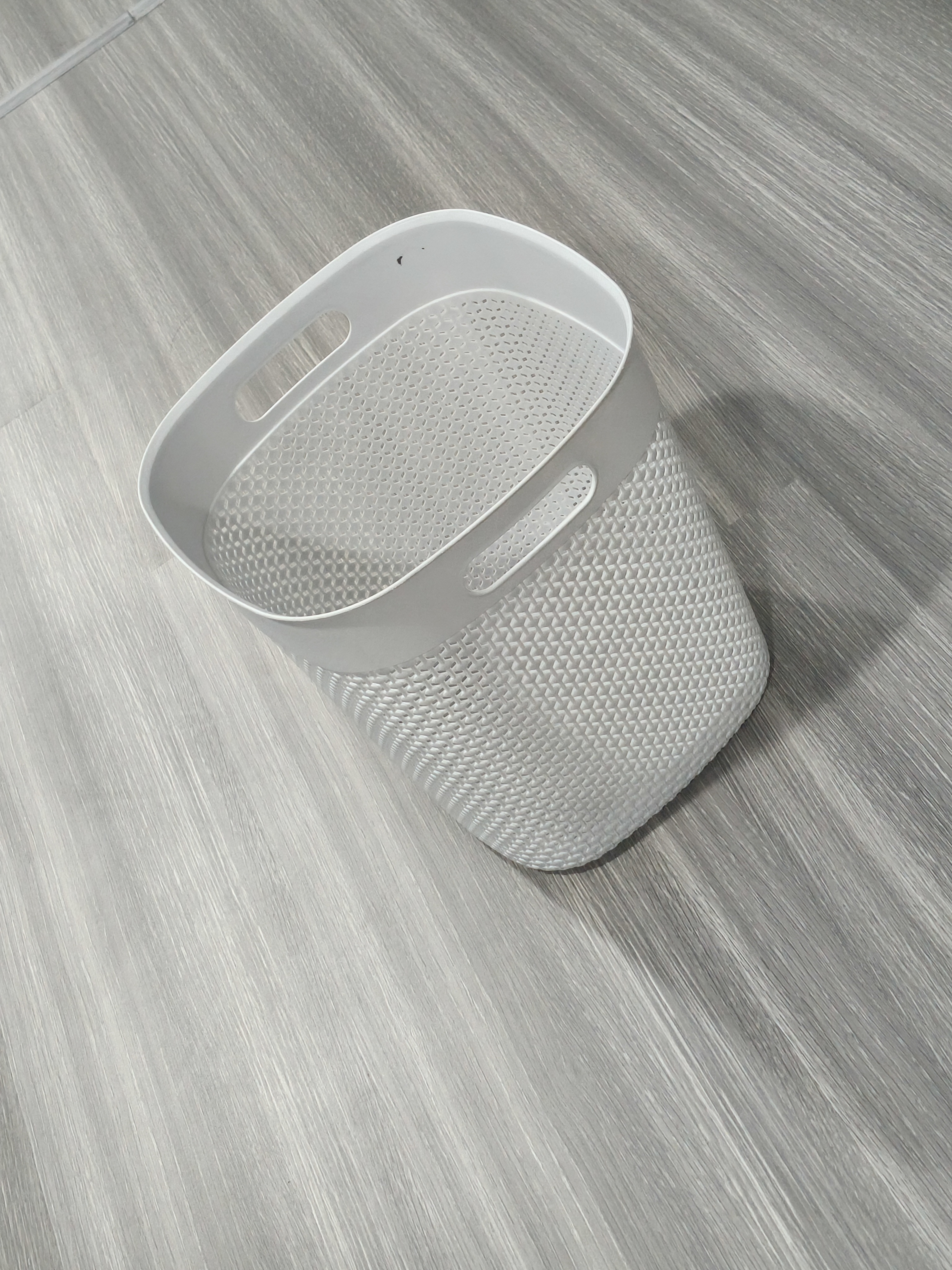 Plastic square trash can mould