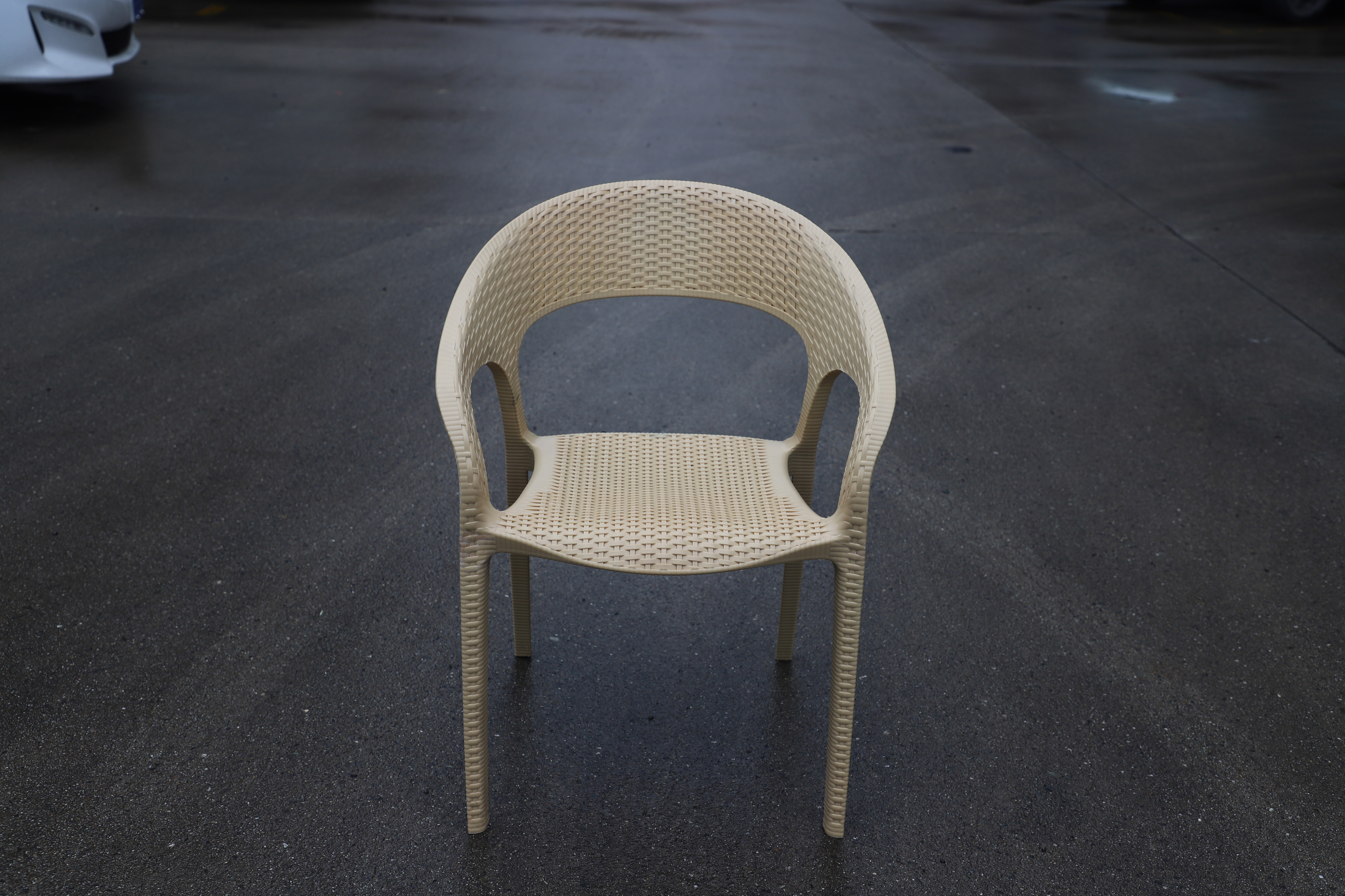 Plastic injection rattan chair mould 