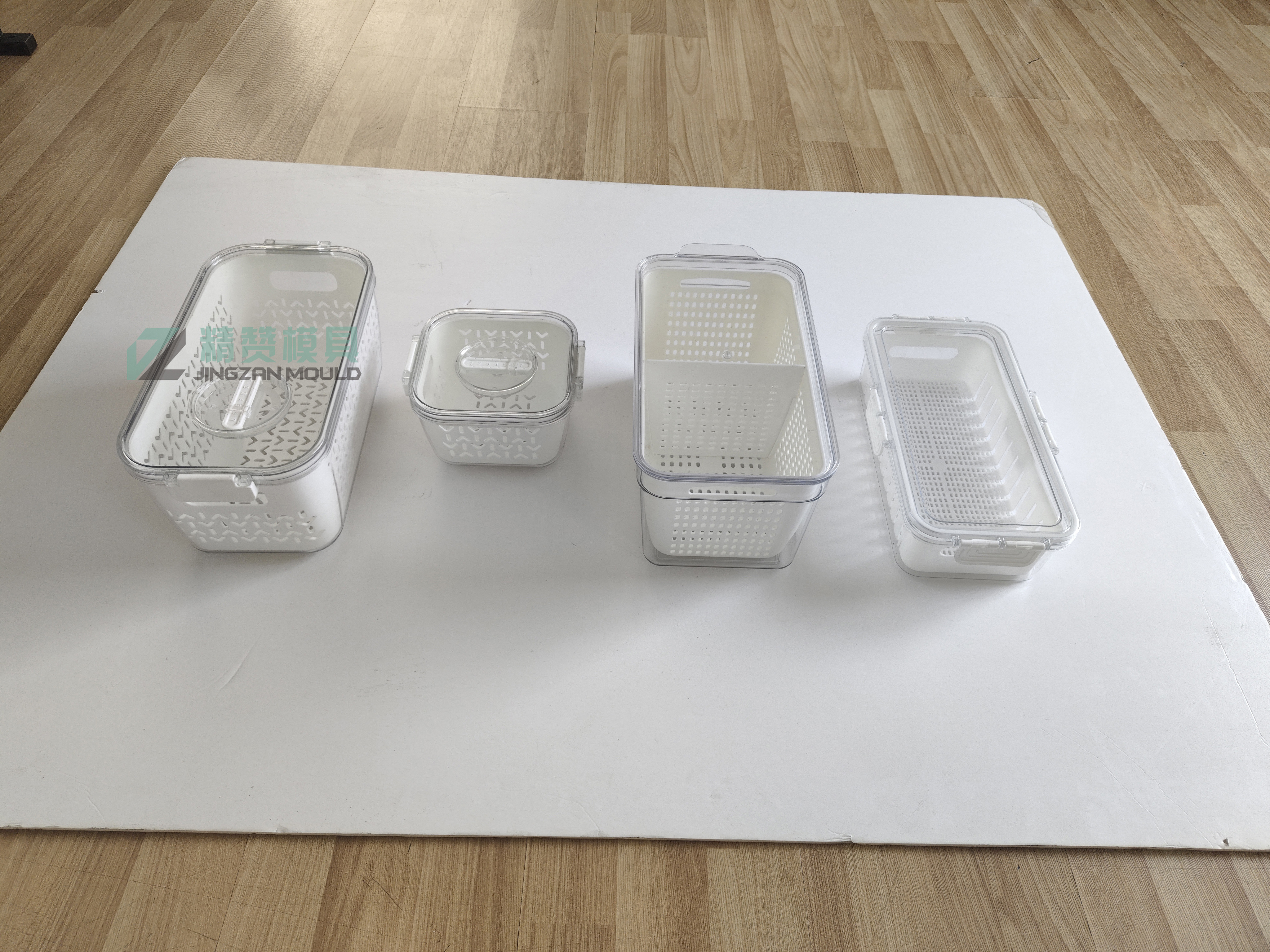 With Drinage PET Food Container Mould