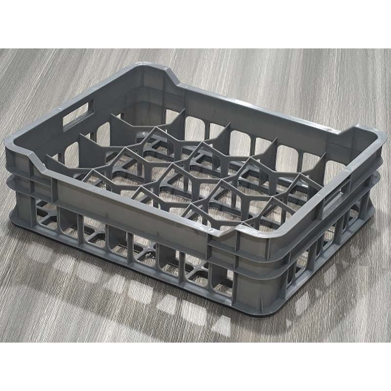 Plastic injection yogurt crate mould