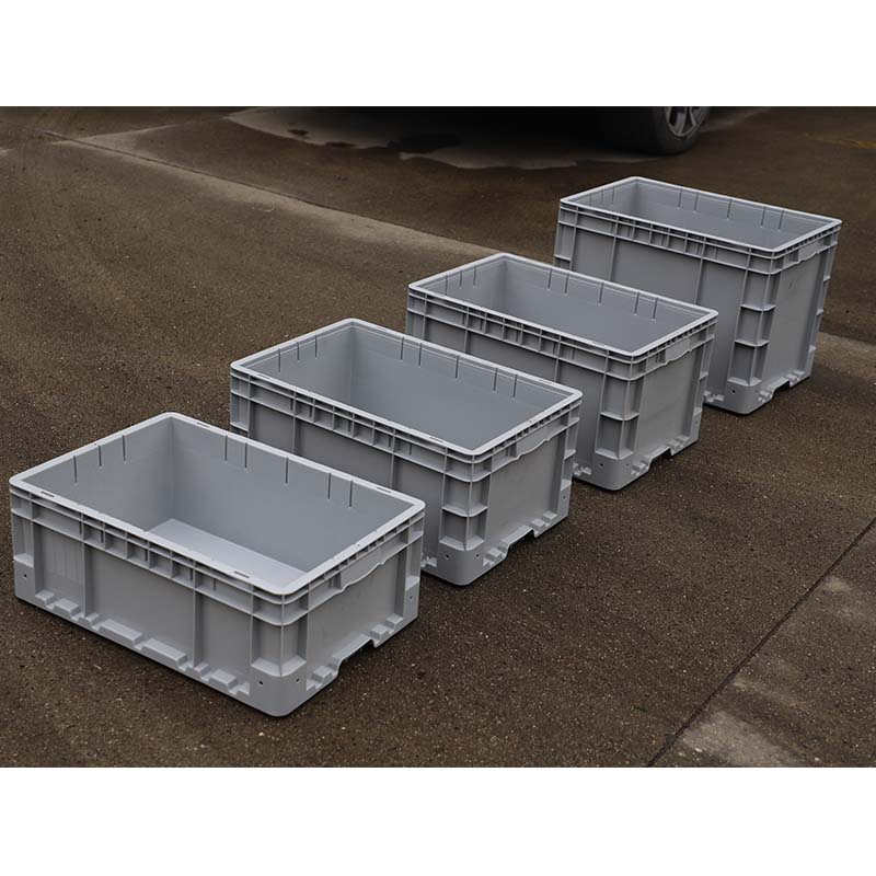 Multy-size Plastic injection crate mould 