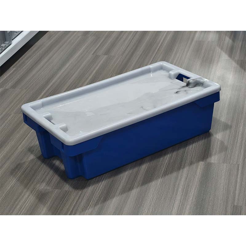 Plastic Injection crate with lid mould 