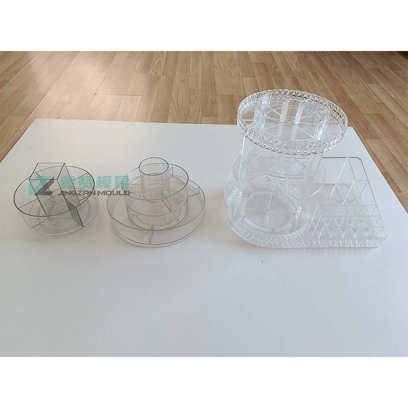 Plastic injection PET turnable storage mould