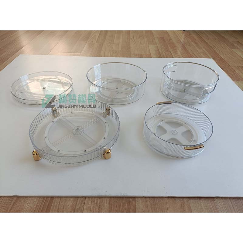 Plastic injection PET round turntable mould