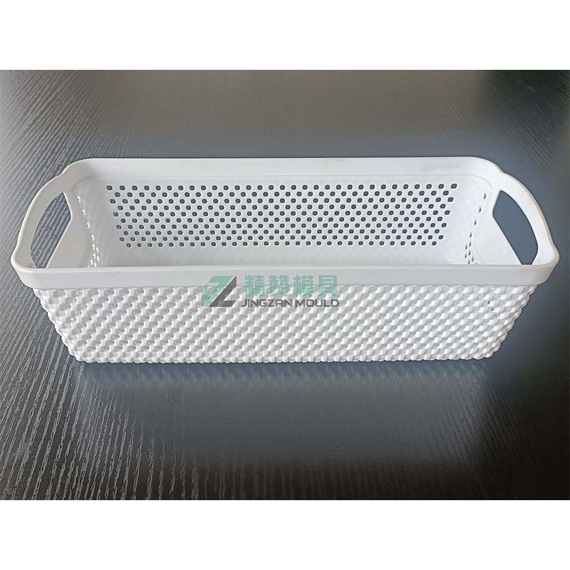 Plastic injection rectangle drainage basket mould 