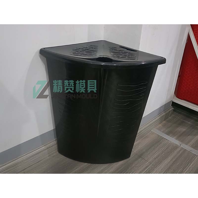 Plastic injection close the wall laundry basket mould 