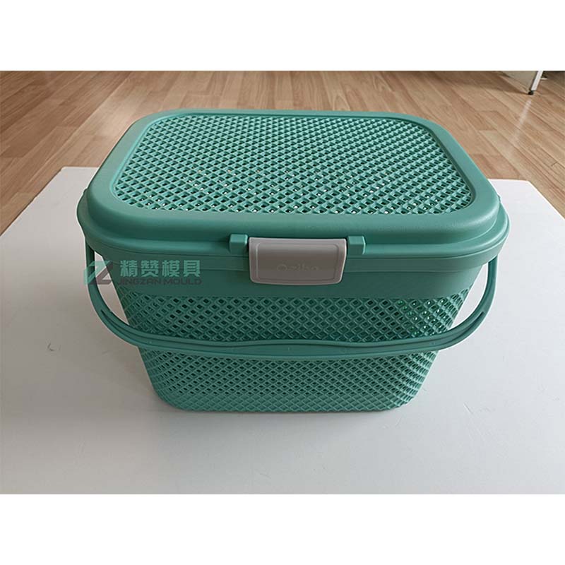 Plastic injection new pattern picnic basket mould 