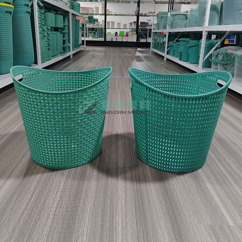 Plastic laundry basket mold