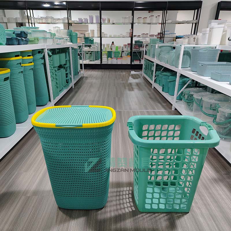 High style laundry basket mold 