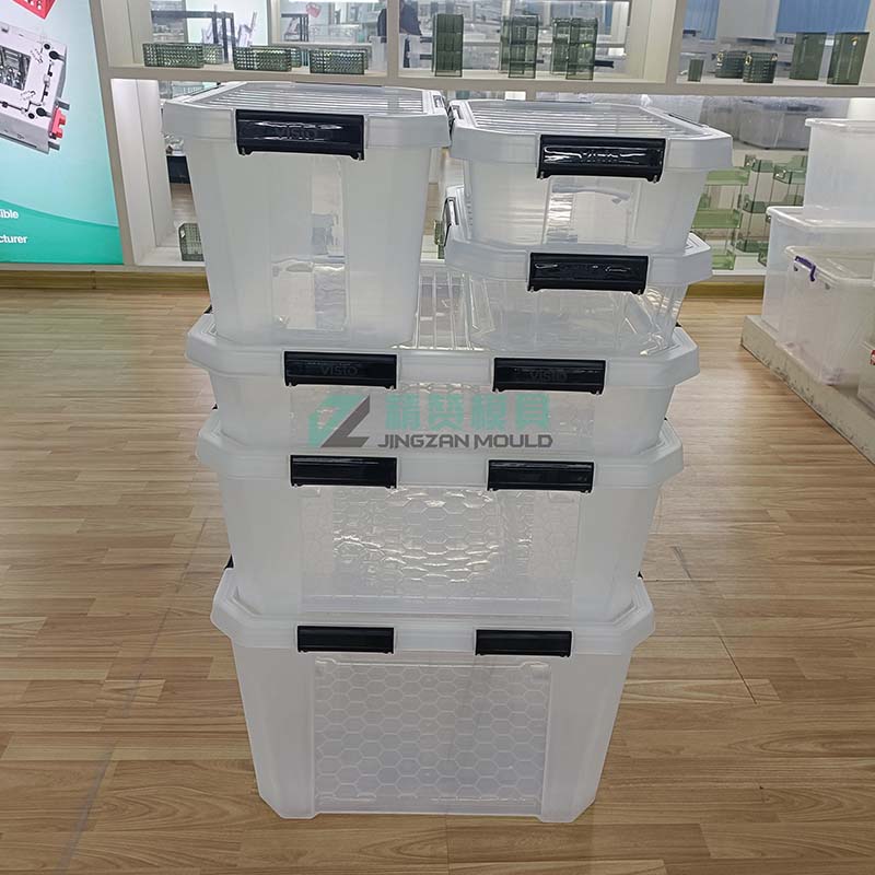 Plastic injection medical leak-proof box mould