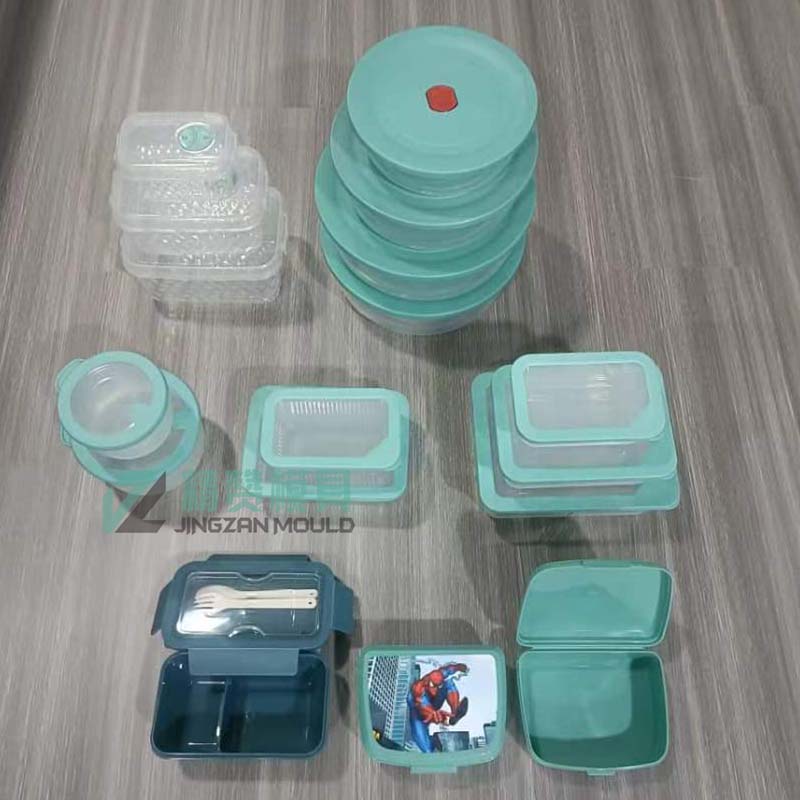 Plastic injection food container &lunch box mould 