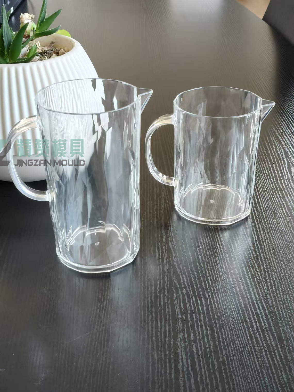 Plastic PMMA two different size kettle mould 