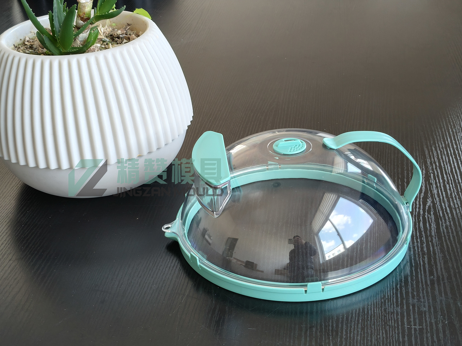 Plastic injection PET home food keep temperature cover mould 