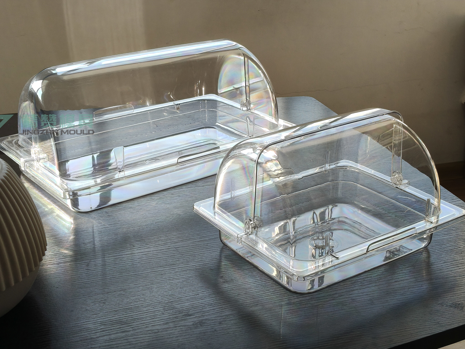 Two size PET restaurant food temperature keeper mould 