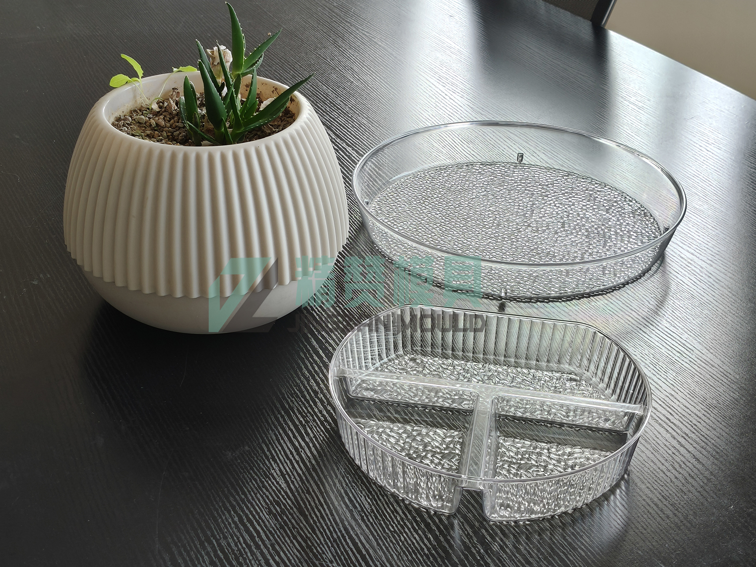 Plastic PET Grid Storage Box Mould