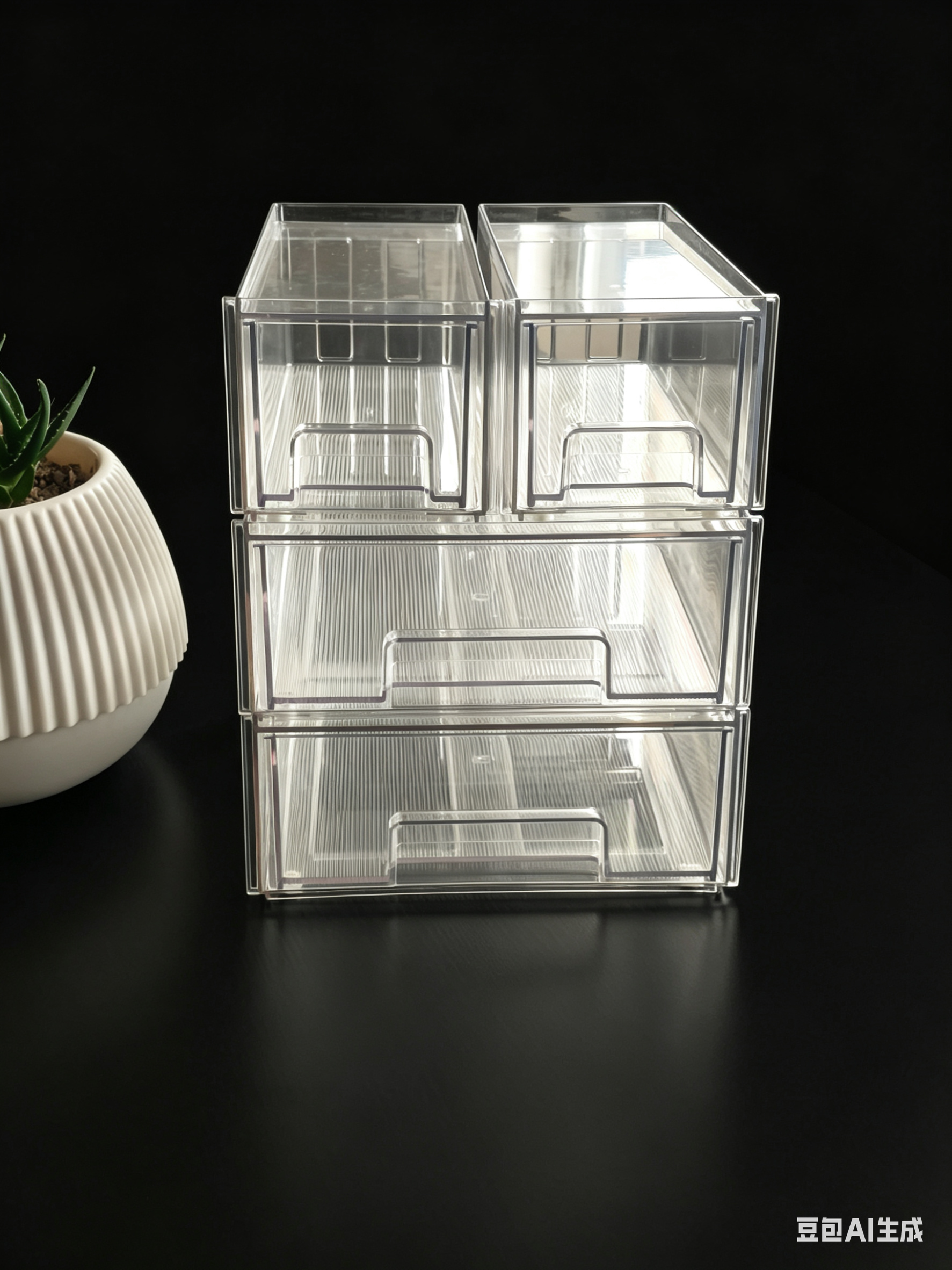 Three layer PET drawer mould 