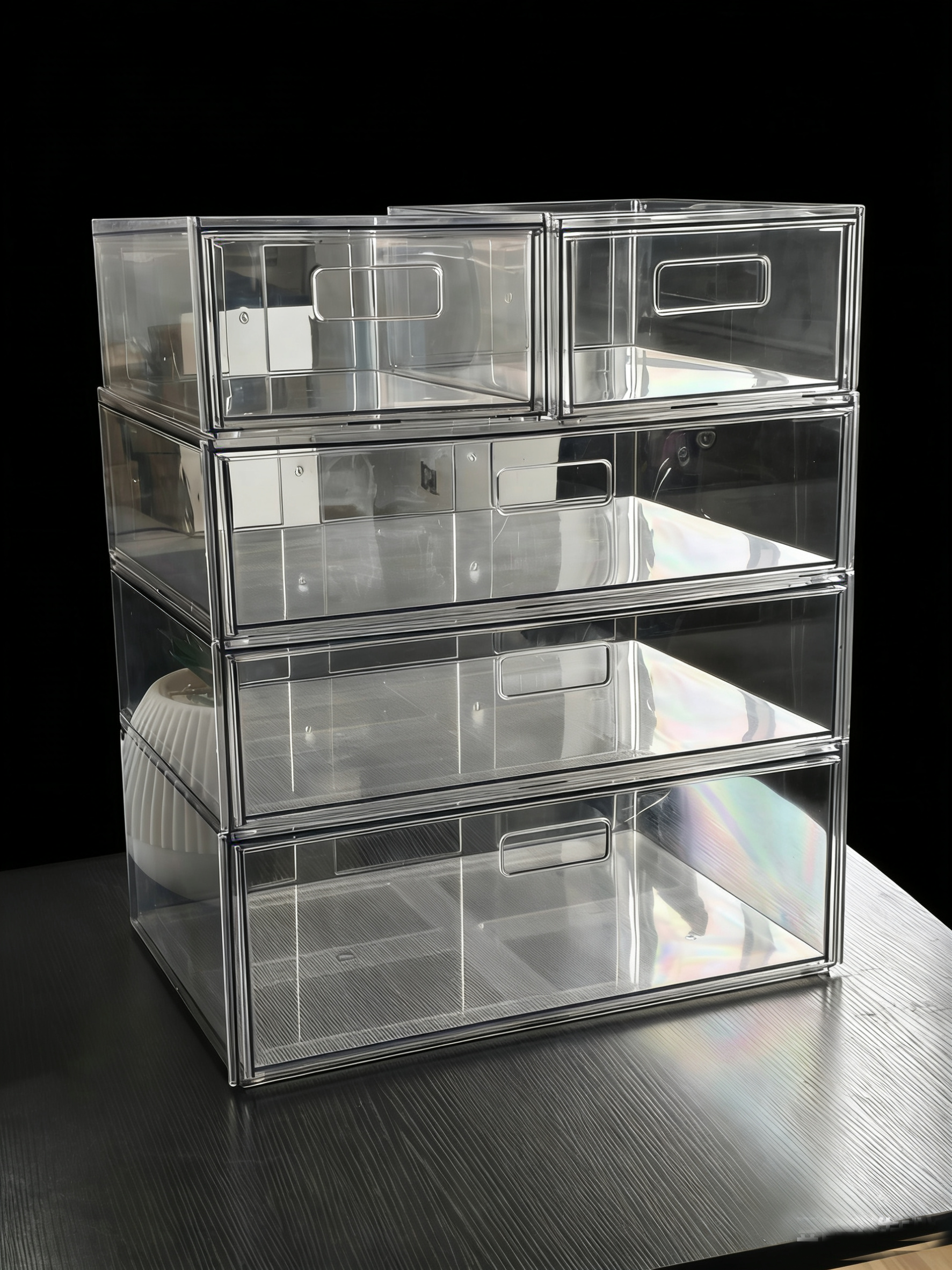 Large PET drawer mould 